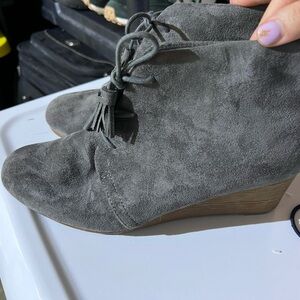 Dr. Scholl’s Dakota Women's Suede Wedge Ankle Boots